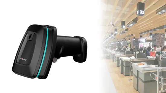 Factory Supply Automatic Handheld 1d 2D Barcode Scanner for Retail