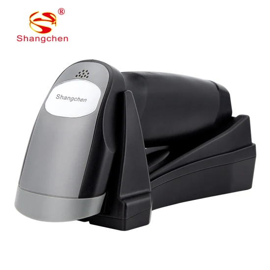 1d 2D Image Qrcode Barcode Scanner 2.4GHz Handheld Wireless with Cradle Barcode Scanner
